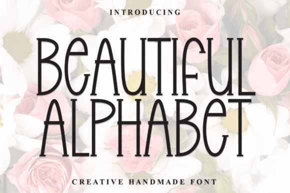 Beautiful Alphabet: A Whimsical Display Font for Web Design