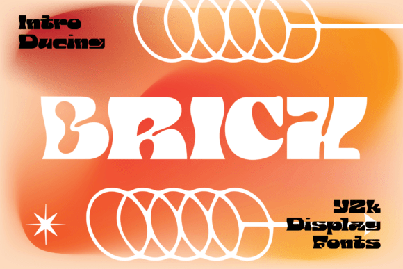 Bricx: A Y2K-Inspired Display Font for Bold Campaigns