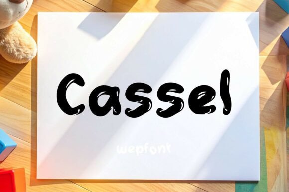 Cassel: The Handmade Display Font for Authentic Branding