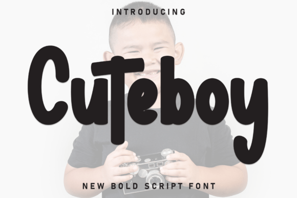 Cuteboy Handwritten Display Font for Web Design