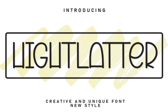 Hightlatter: A Charming Display Font for Business Branding