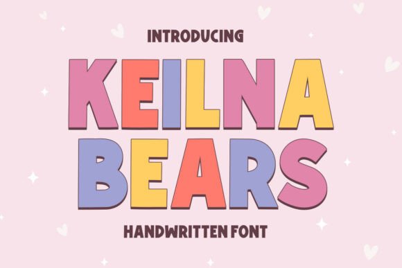 Keilna Bears: The Perfect Display Font for Handmade Creators