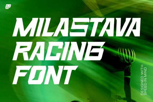 Milastava: A Racing-Inspired Font for Bold Branding