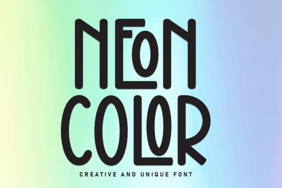 Neon Color: The Perfect Display Font for Modern Business Branding