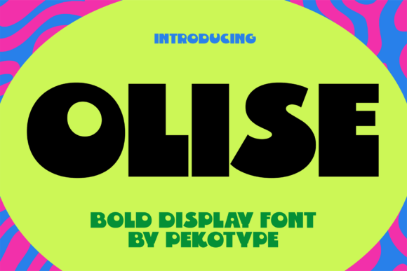 Olise: A Bold Display Font for Attention-Grabbing Digital Content