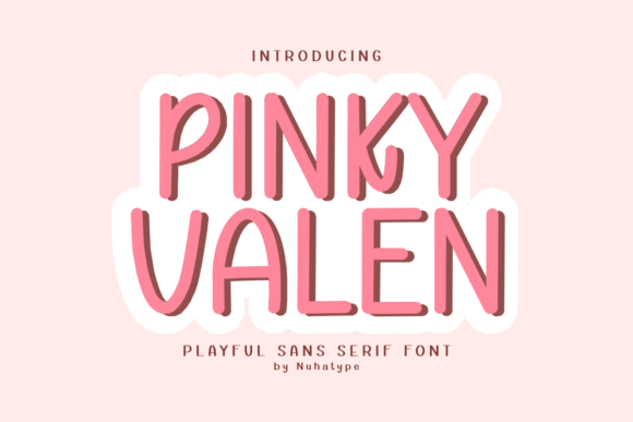 Pinky Valen: The Playful Display Font for Scroll-Stopping Campaigns