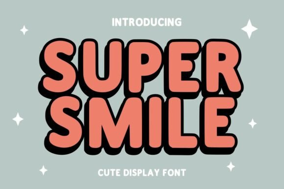 Super Smile Font for Business Branding and Design