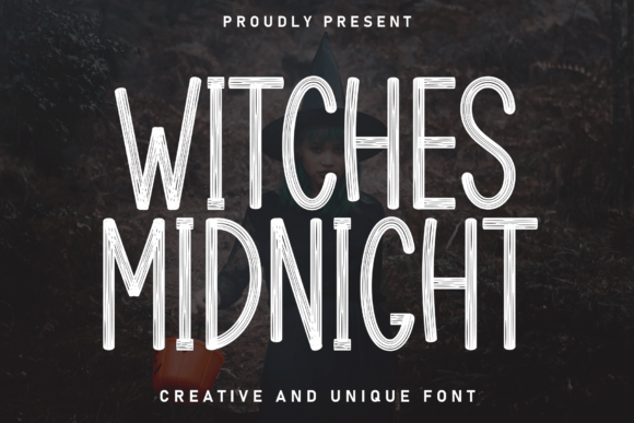 Witches Midnight: A Handwritten Display Font for Business Branding